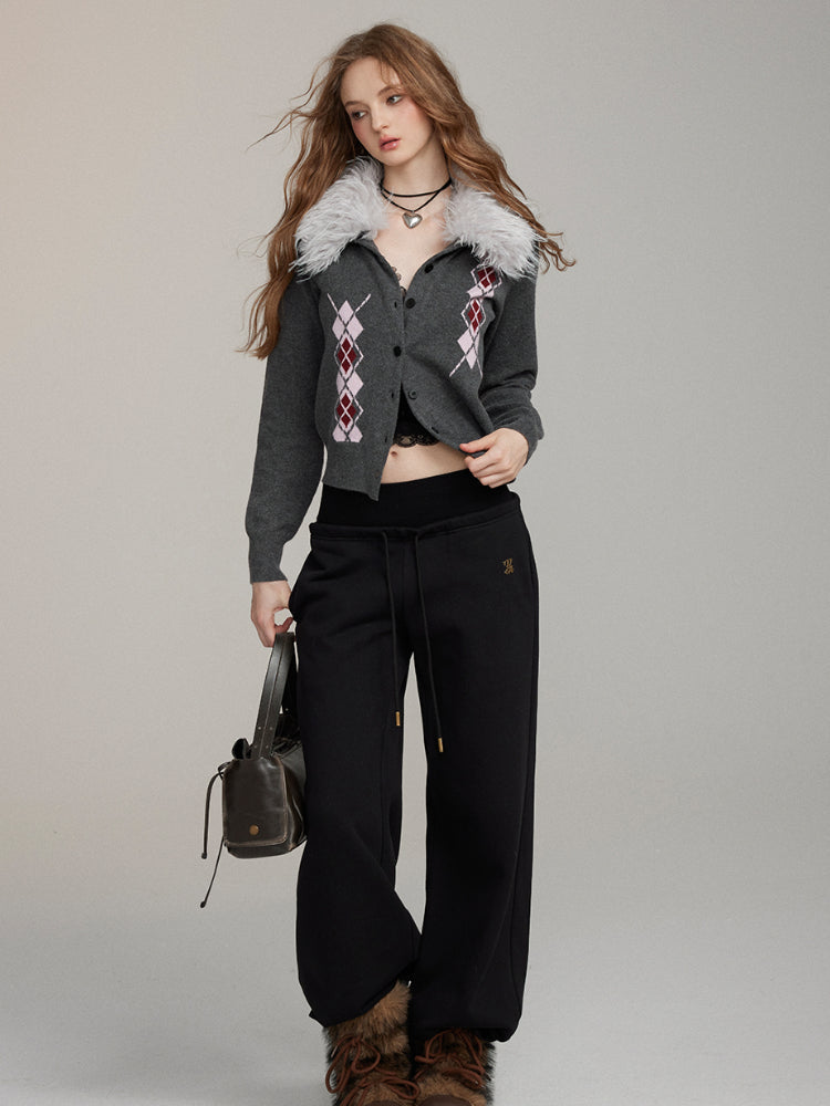 Casual Straight-Leg Sweatpants