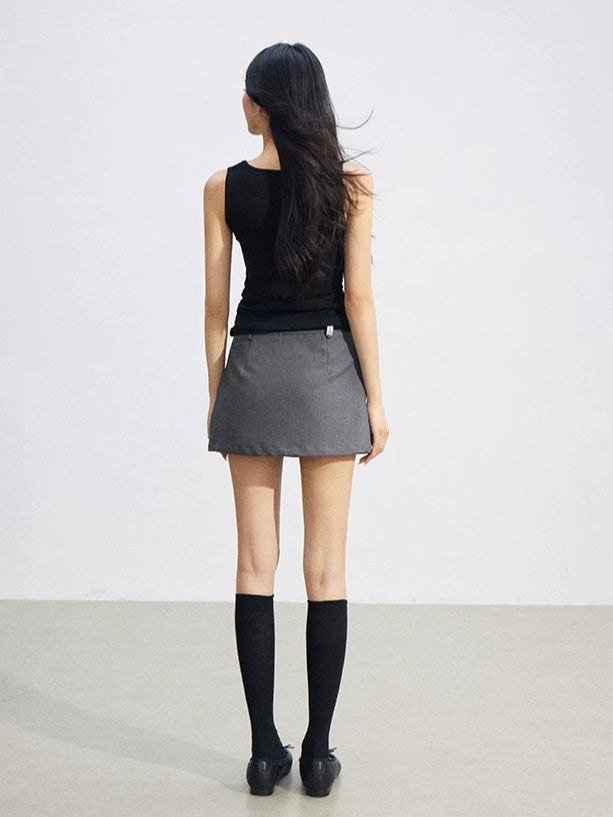 Star Pleated Slim Tank