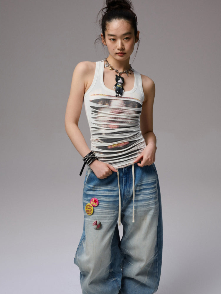 Funny 3D Cat Doll Bag Charm