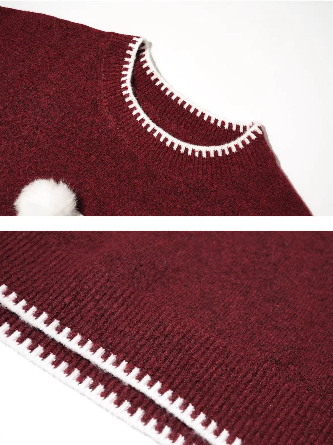 Penguin Jacquard Wool Sweater