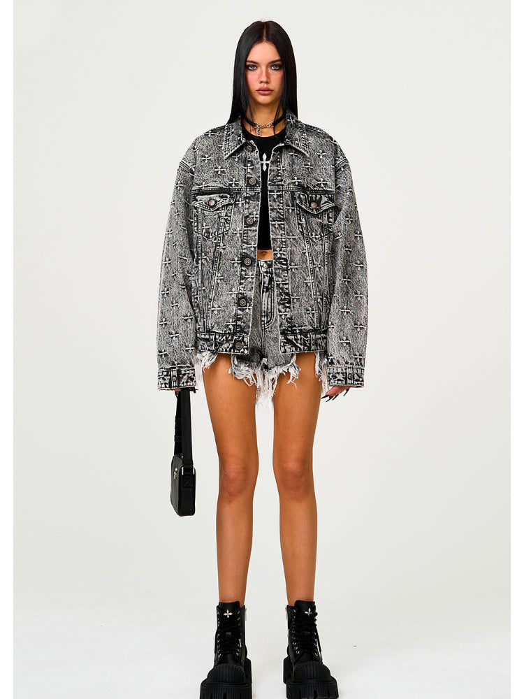 Cross Classic Dance Troupe Denim Shorts