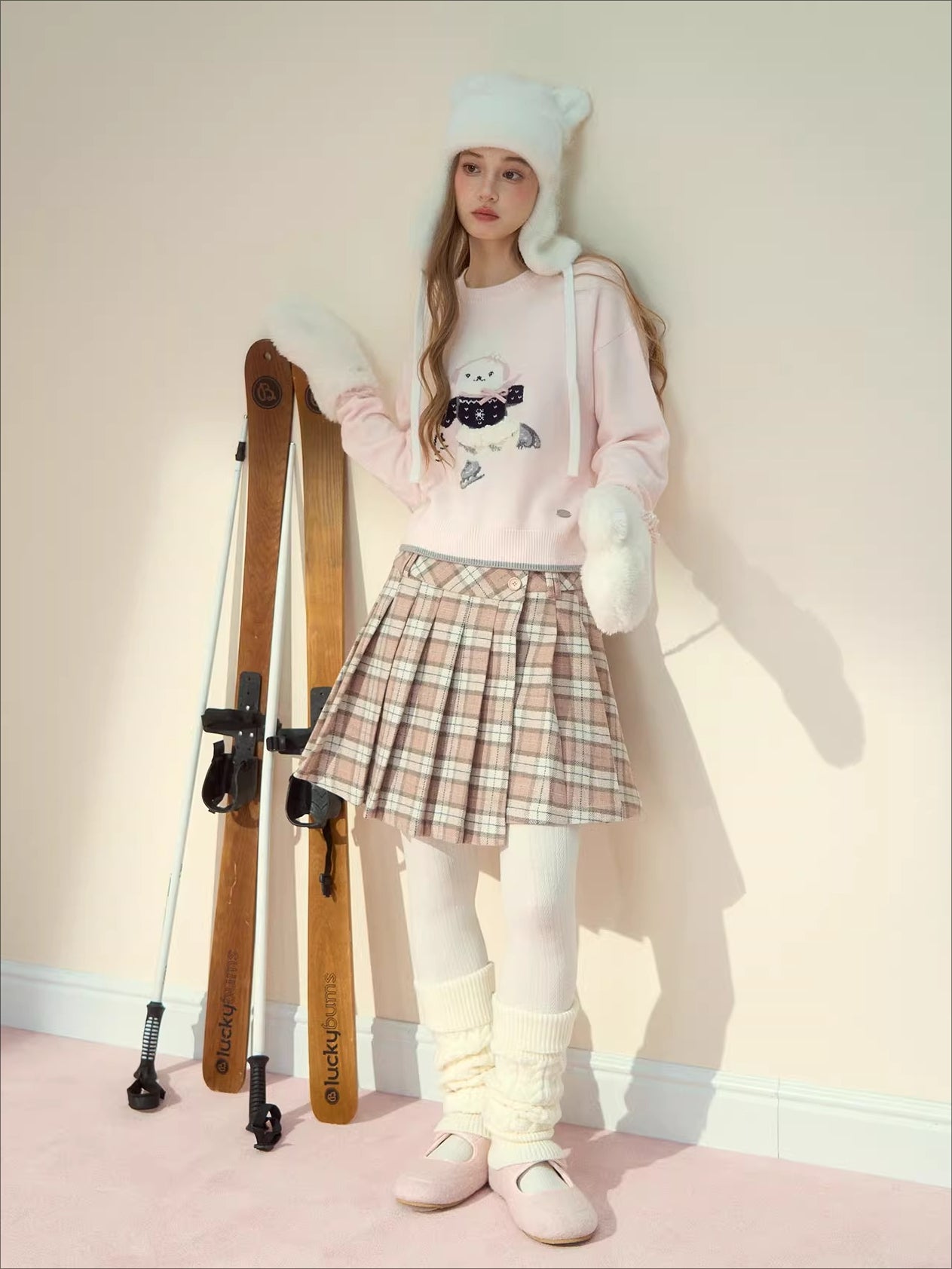 Preppy Bunny Diary Sweater