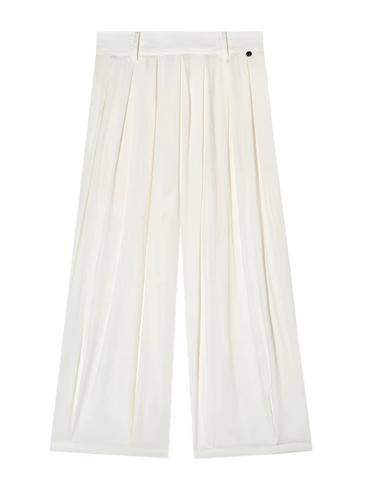 Pleated Balloon Pants