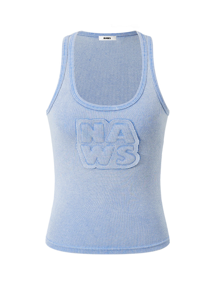 Applique U-Neck Vest Sling