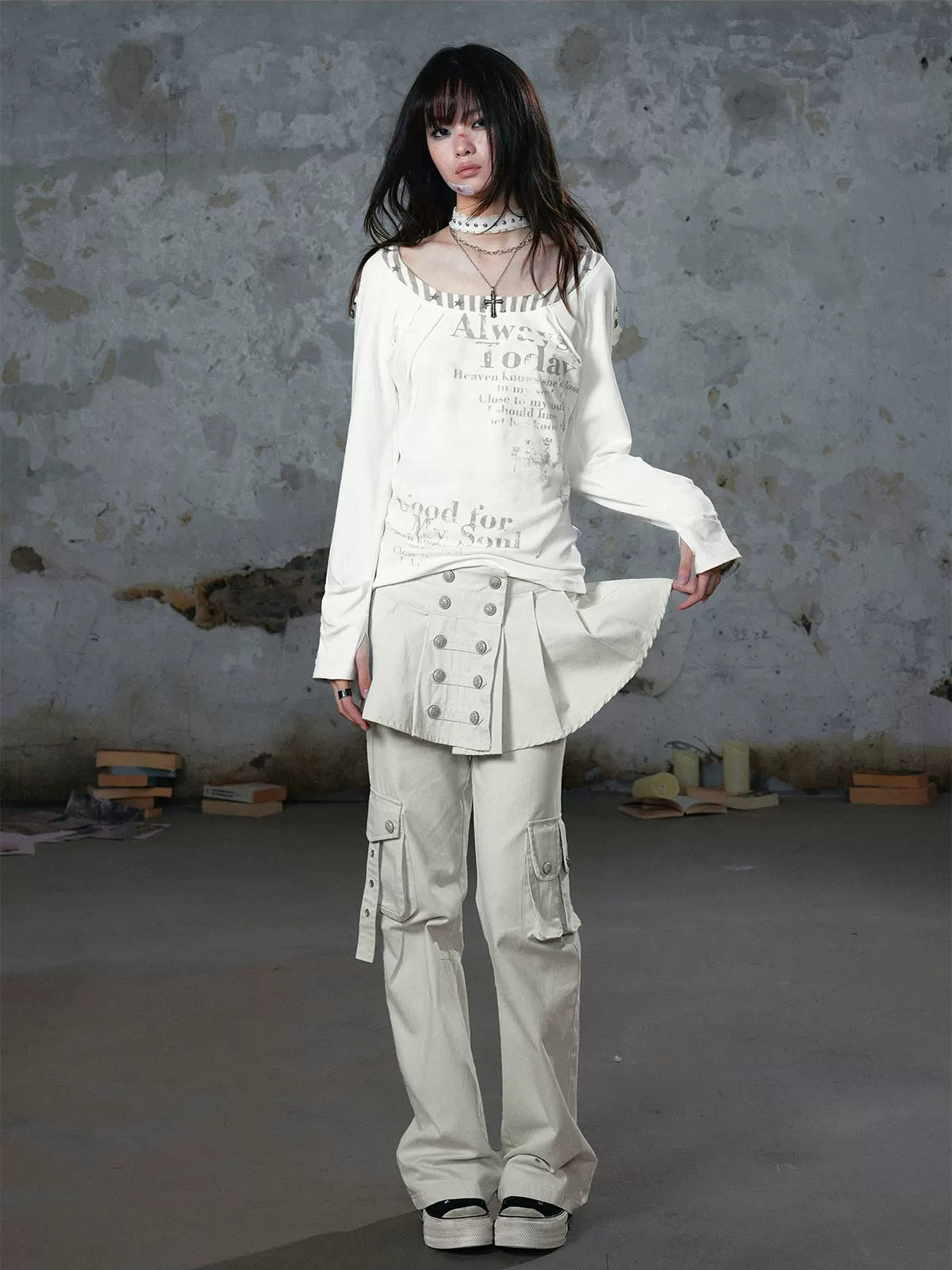 Vintage Washed Napoleon Cargo Pants