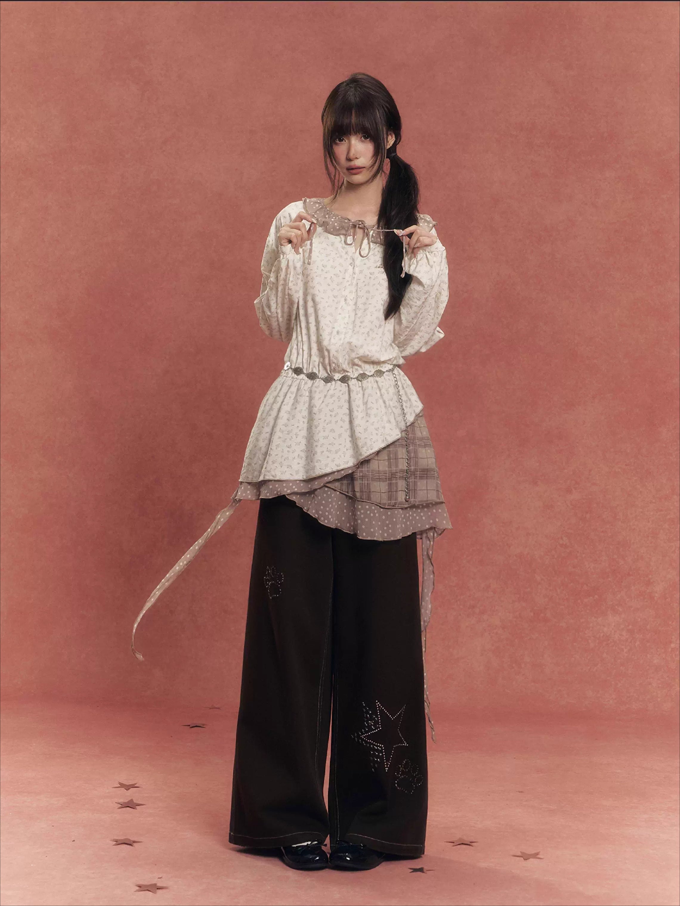 Star Paw Rhinestone Jeans