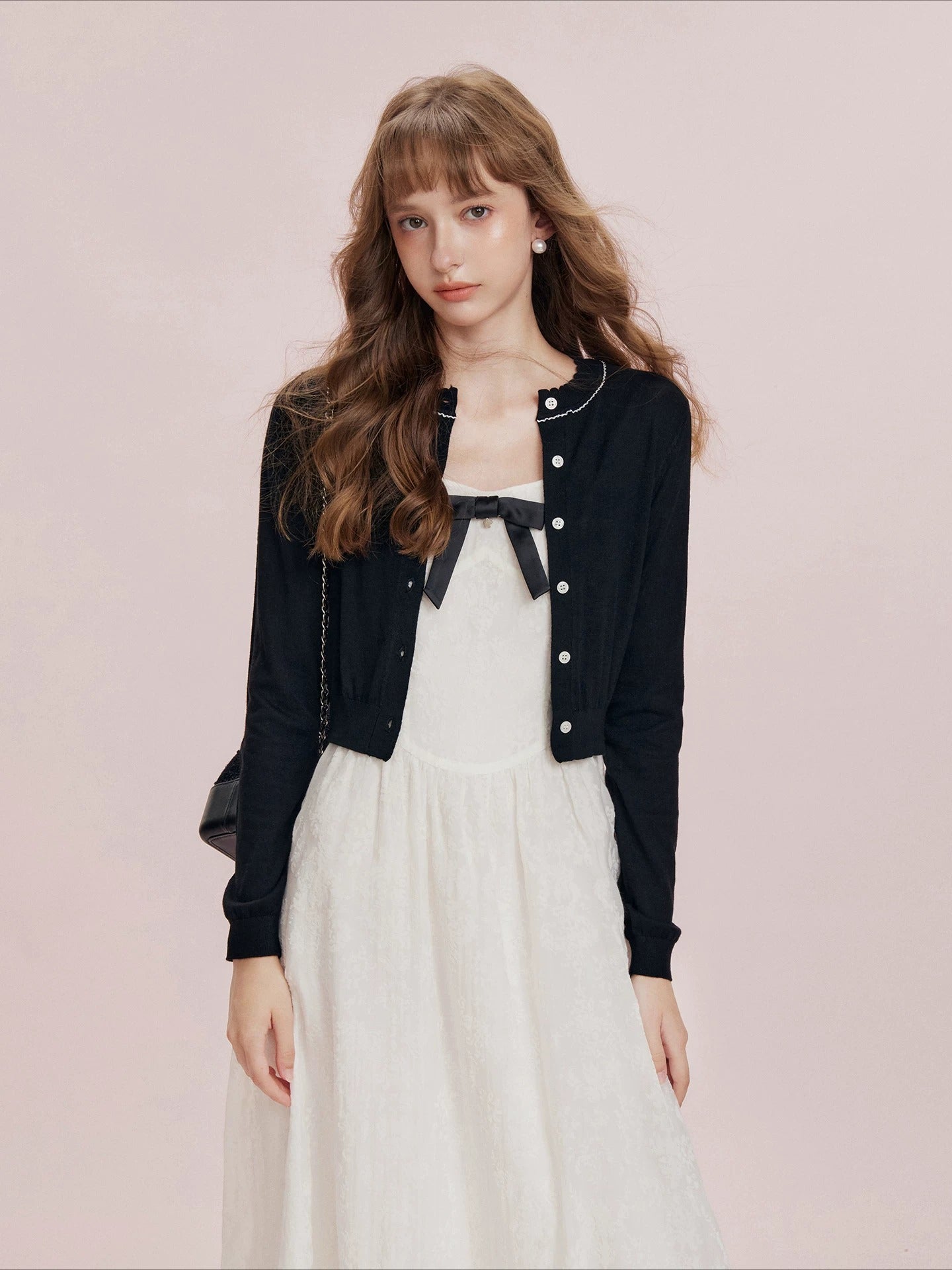Wool Wave Cardigan