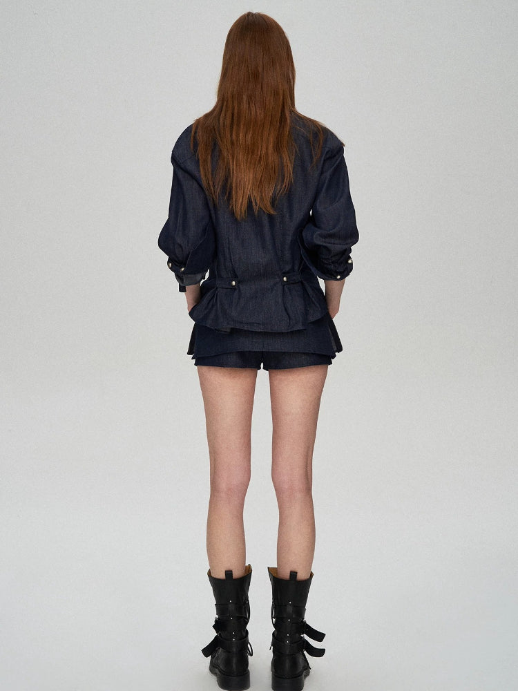Lyocell Linen Mini Skort