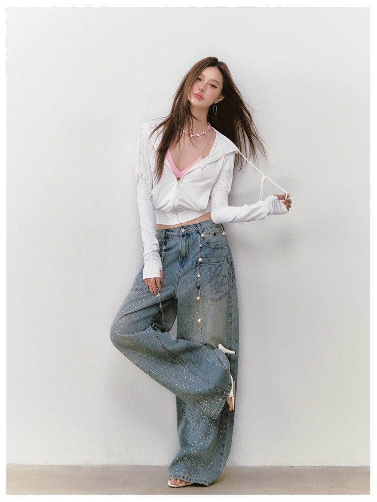 Water-drill Slim UPF50+ Sunscreen Shirt