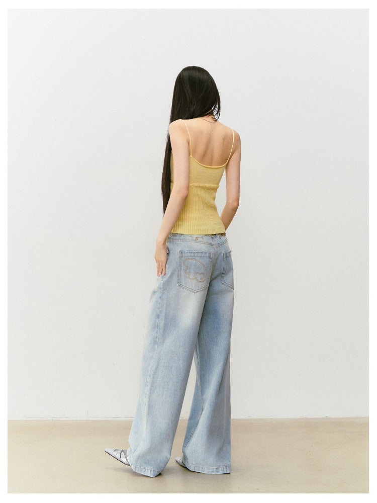 Button Lyocell Knit Tank Top