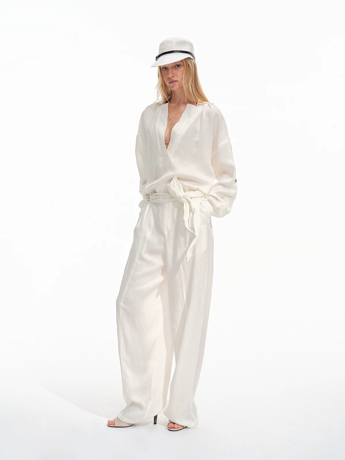 Linen Blend Jumpsuit