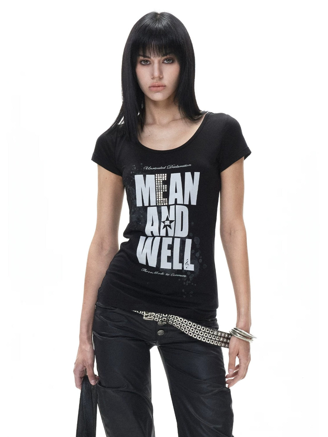 Letter Print Tee