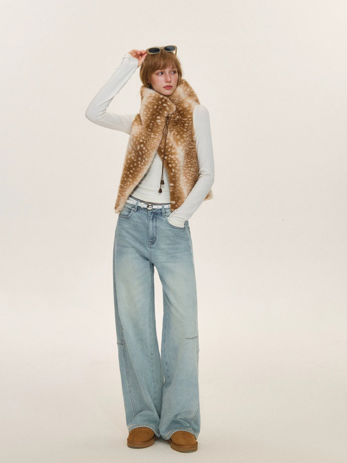 Layered Bolero Long Sleeve Top