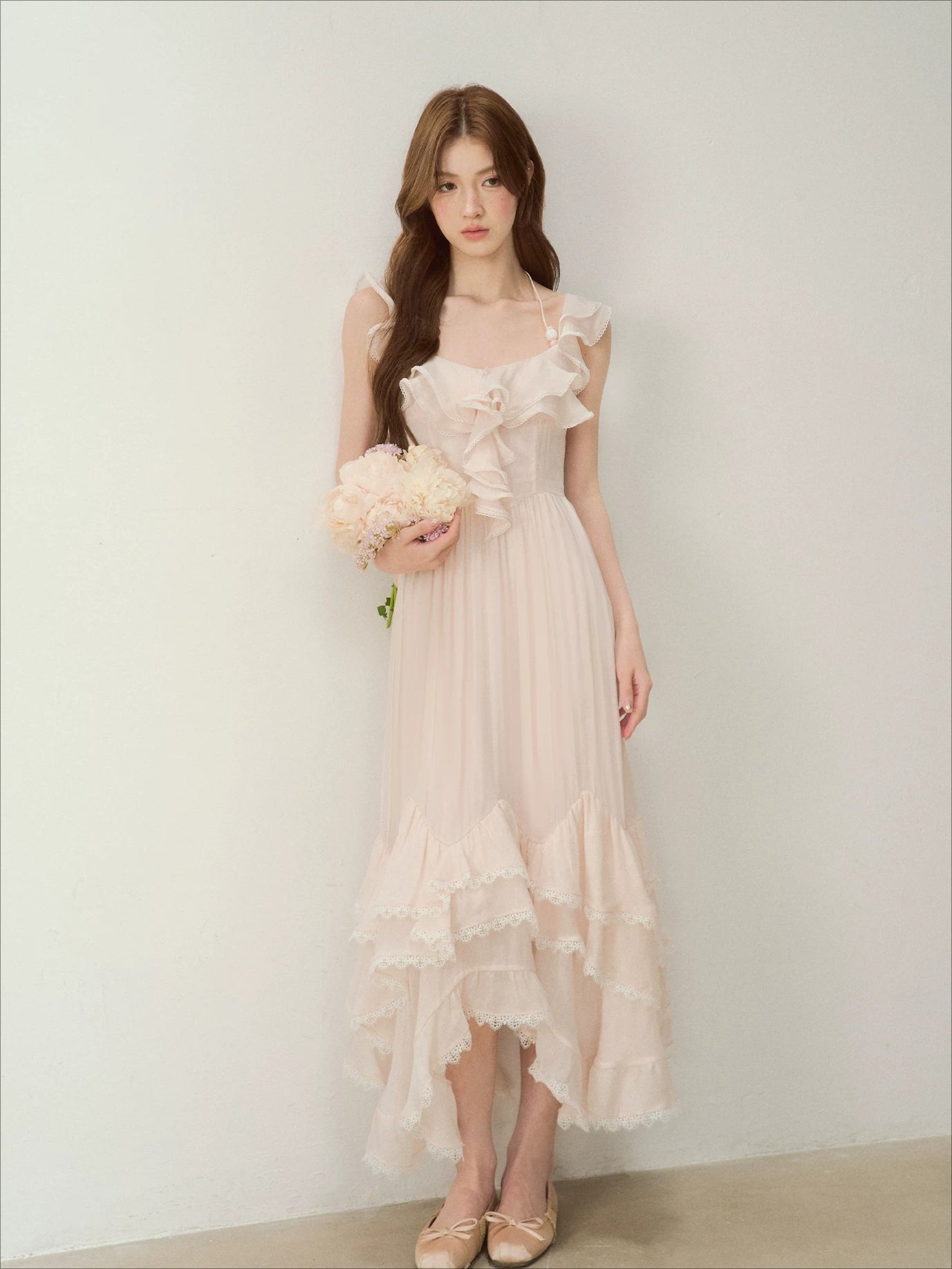 Ruffle Hem Resort Dress