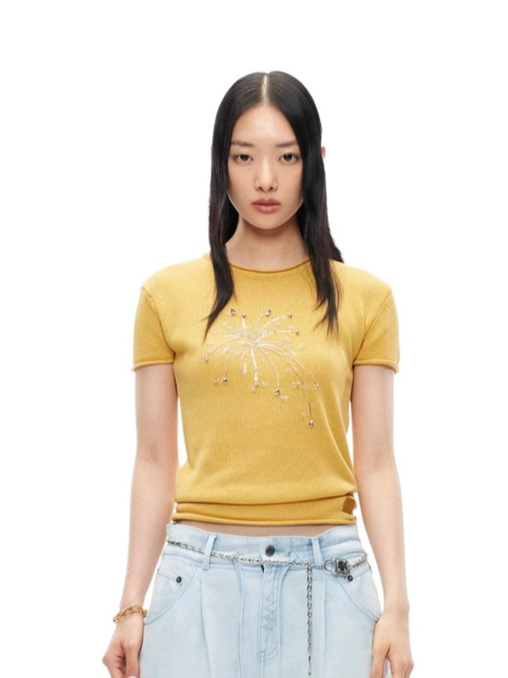 Firework Knit Tee