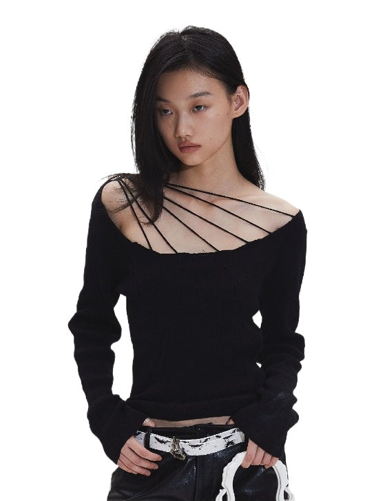 Wool Crewneck Handcrafted Knitted Sweater