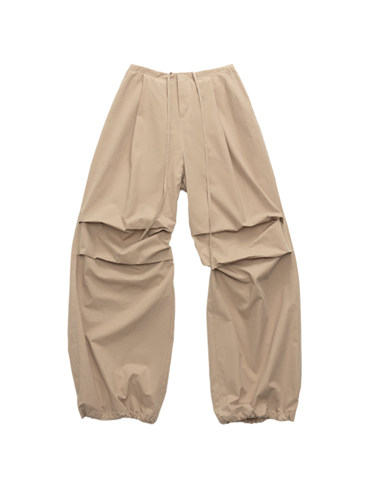 Washed-Distressed Balloon Work Pants
