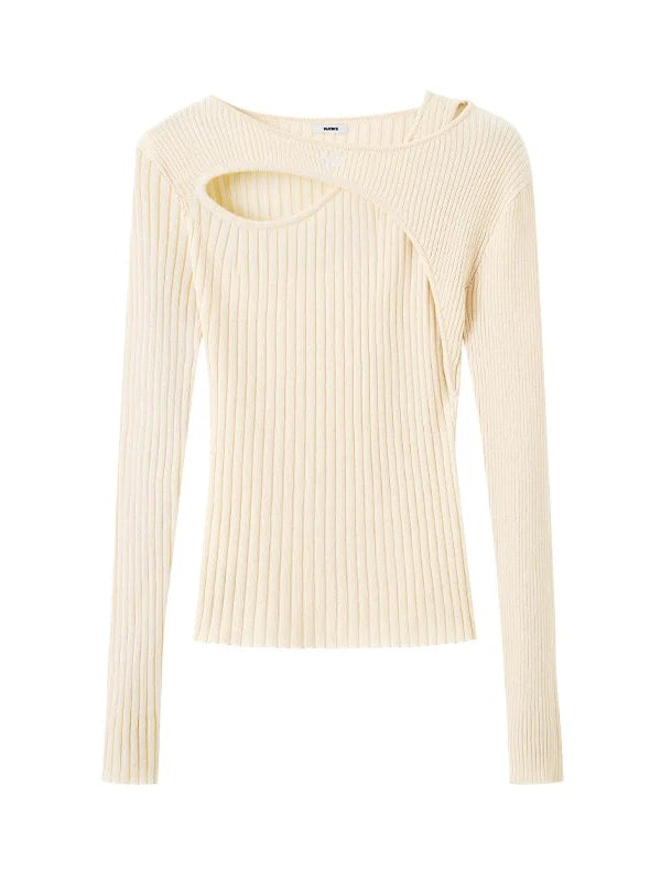 Olympia Cutout Knit Top