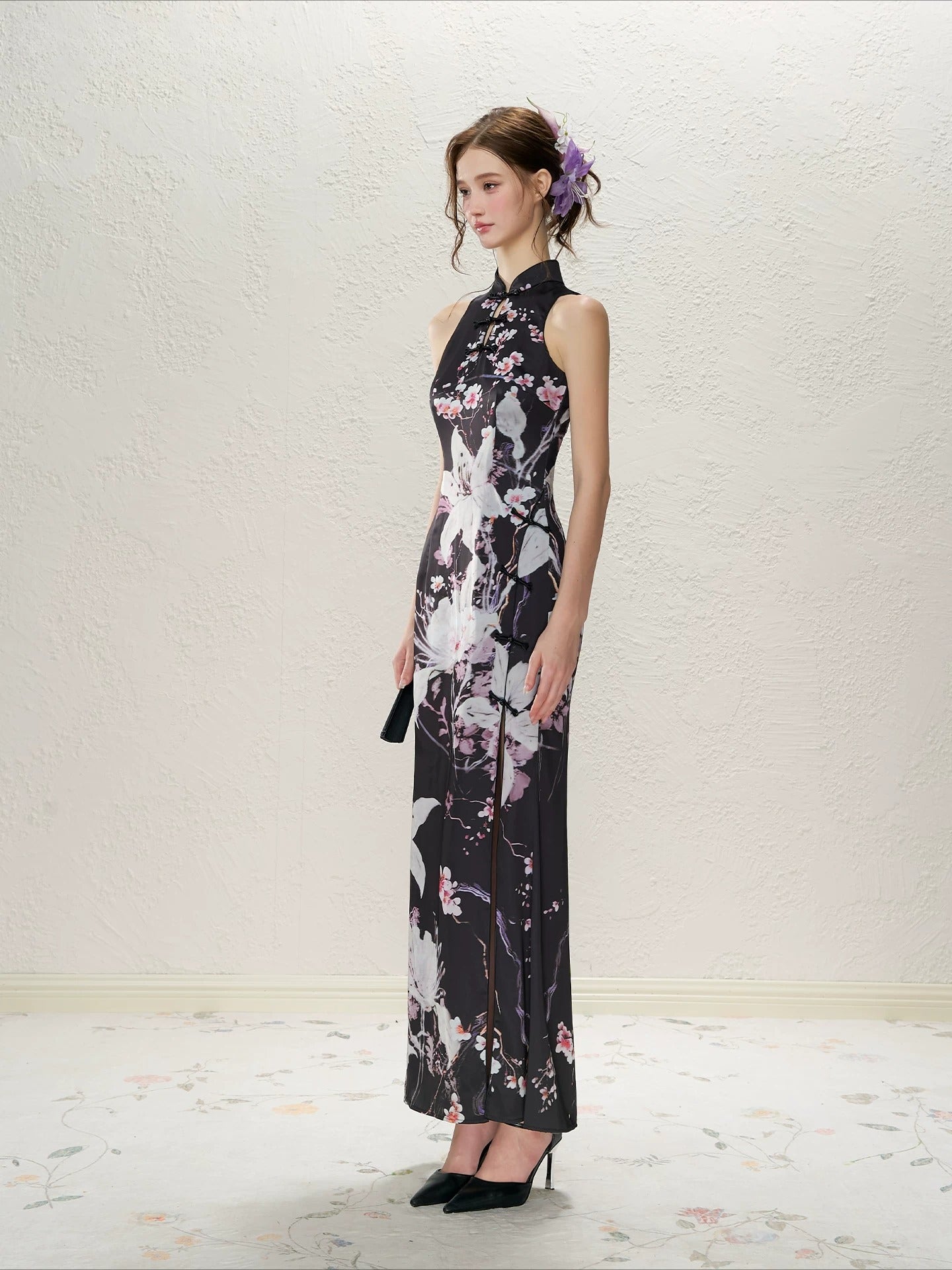"Dream Garden" Qipao Dress Set
