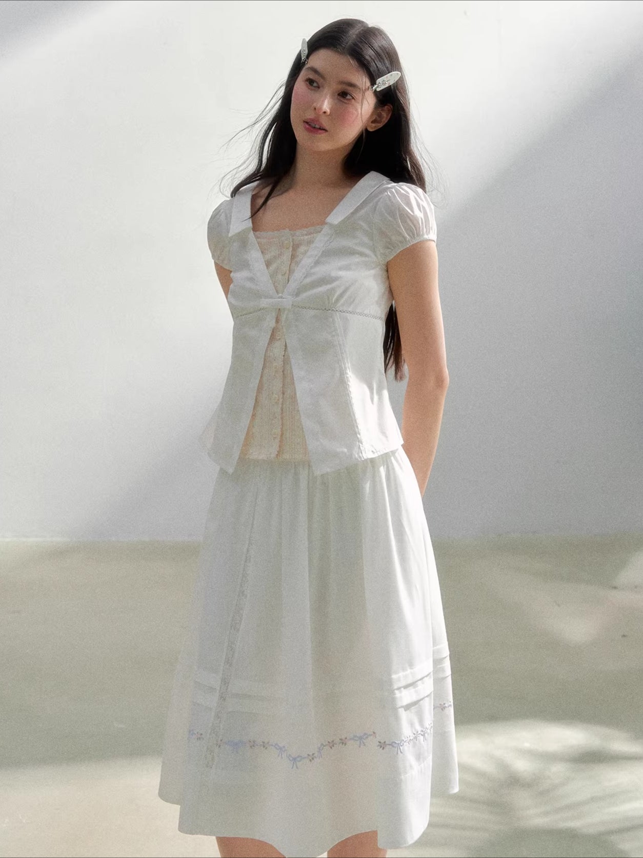 Floral Plaid Shirt Top