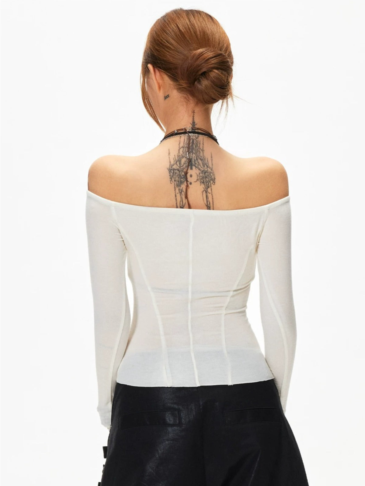 Off-Shoulder Ruched Top