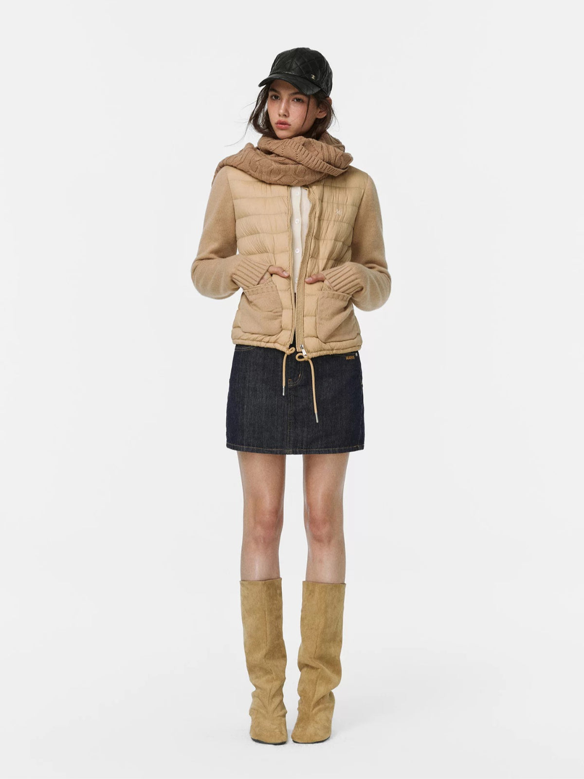 Tacha Goose Down Quilted Jacket