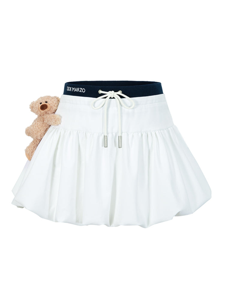 Navy Collar Short-Sleeve Shirt