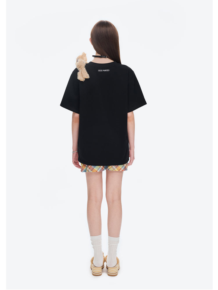 Patched Bear Cotton T-shirt
