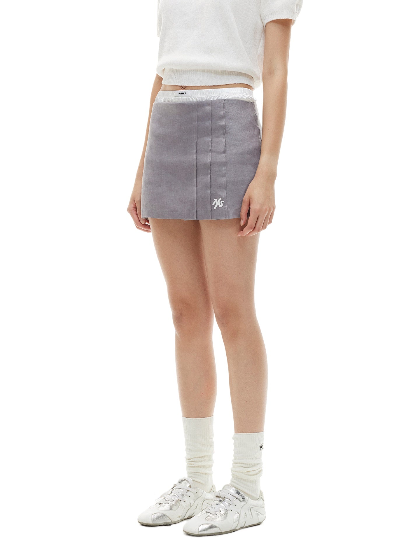 Club Badge Mini Skirt