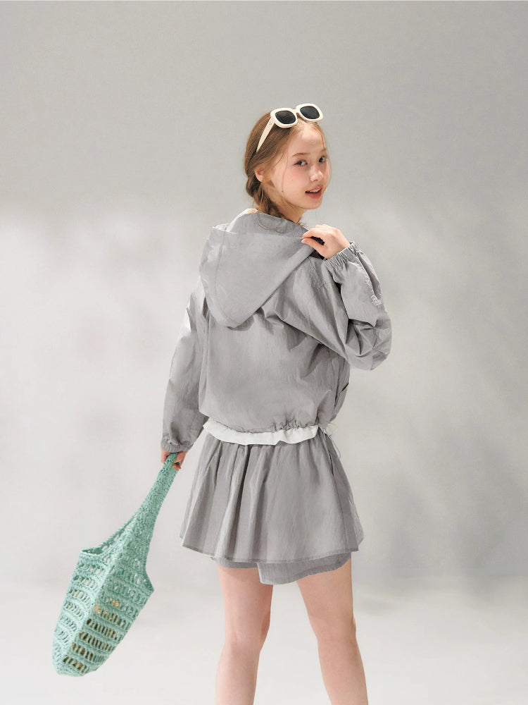 Hooded Drawstring Set