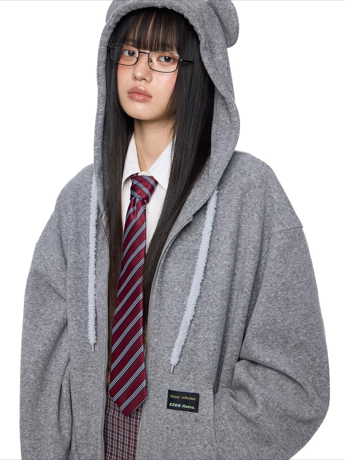 Bear Ear Hoodie Jacket