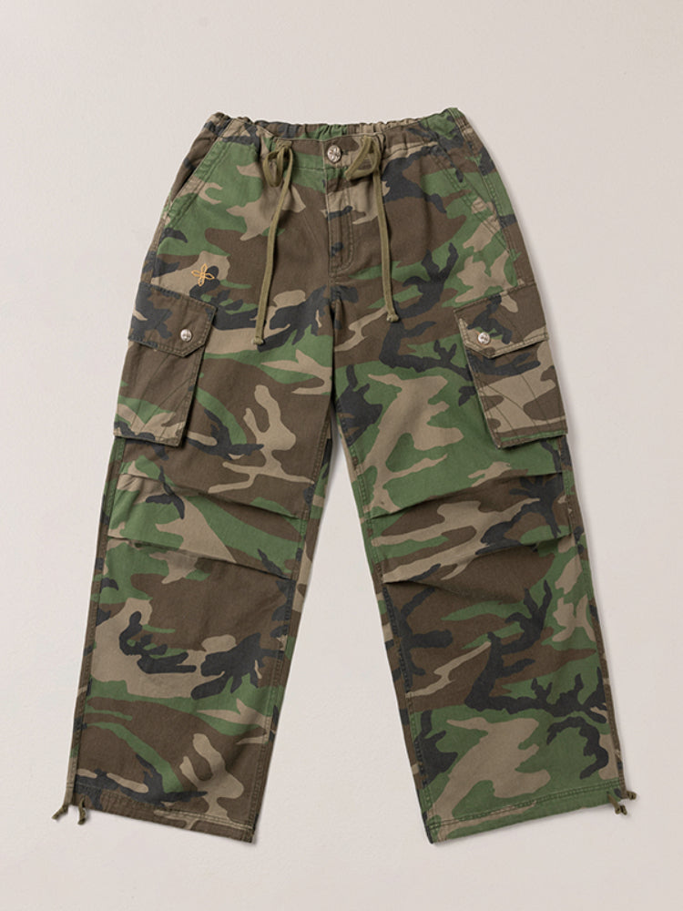 Compass Retro Camo Para Pants Desert Camouflage
