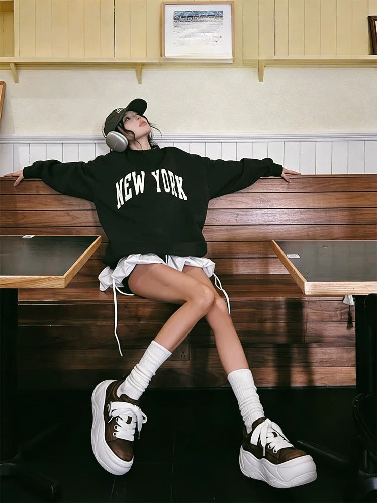 Retro Platform Sneakers
