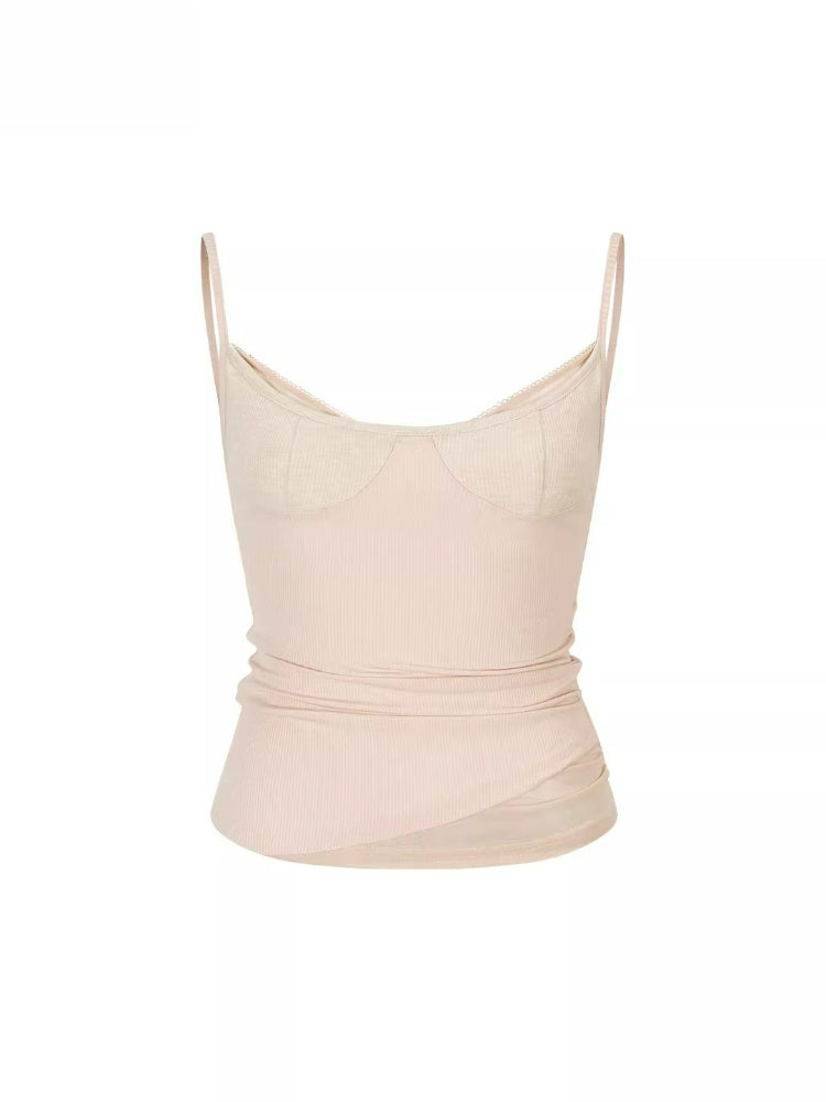 Colorblock Lyocell Cami Top