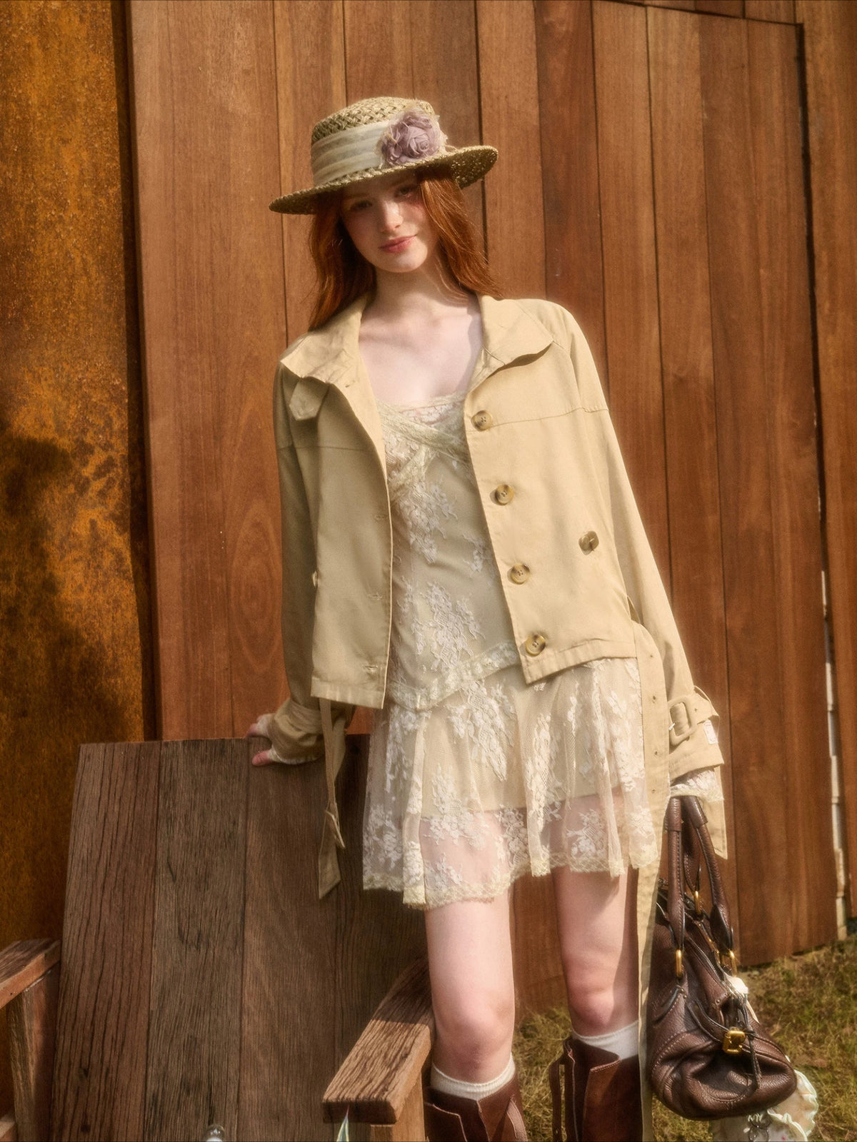 Relaxed Trench Jacket