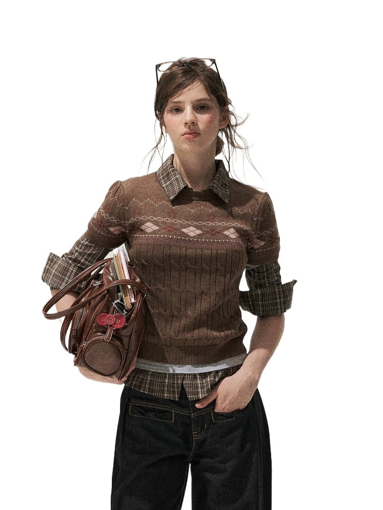 Fair Isle Knit Sweater