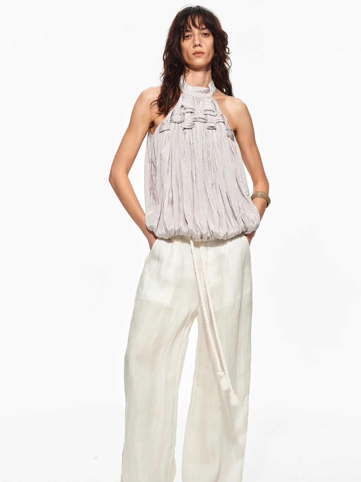 Knitted Halter Vest
