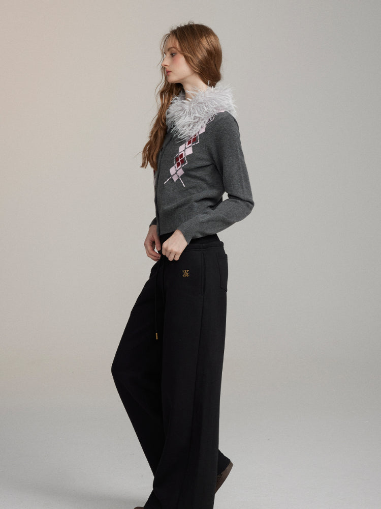 Casual Straight-Leg Sweatpants