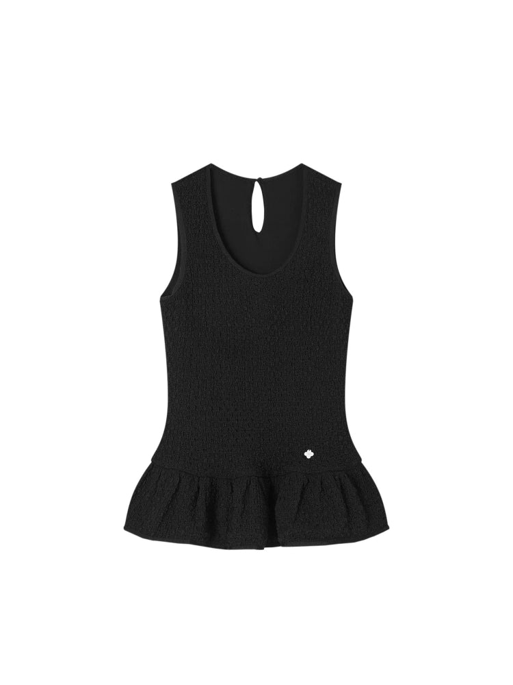 Cloud Ruffle Tank