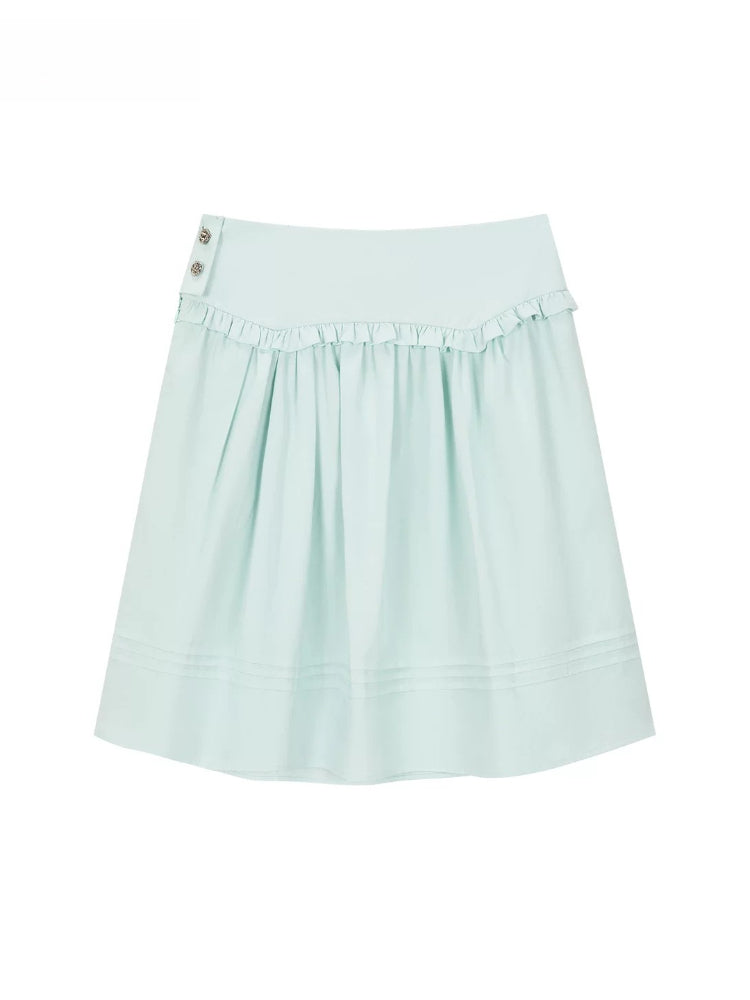 Butterfly Tie Tank Top & Skirt Set