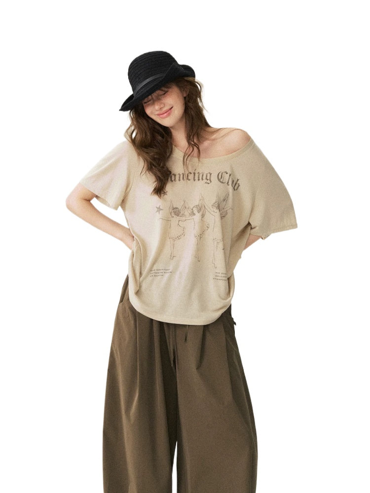 Retro Ballet Fairy T-shirt