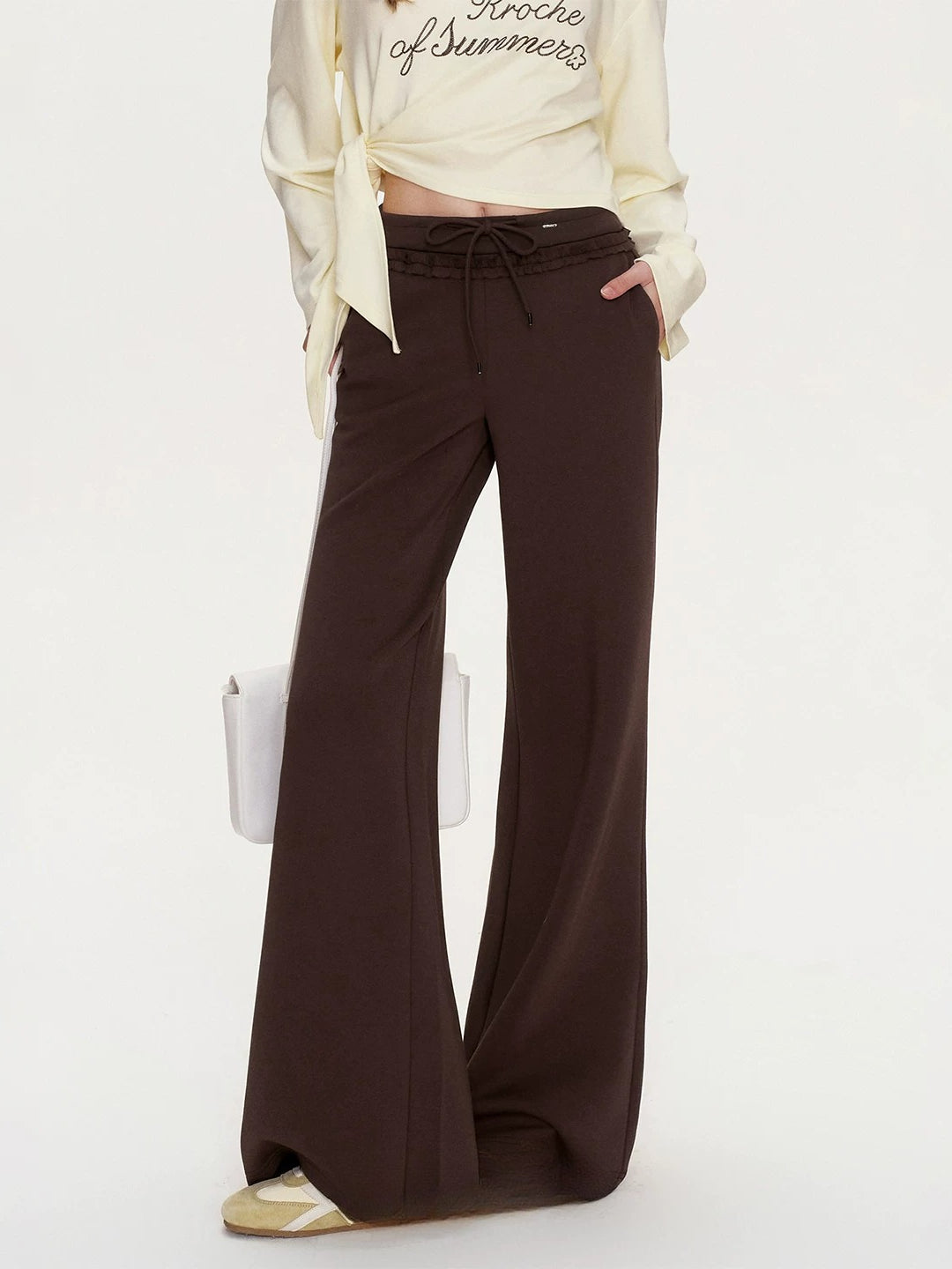 Cotton Straight Pants