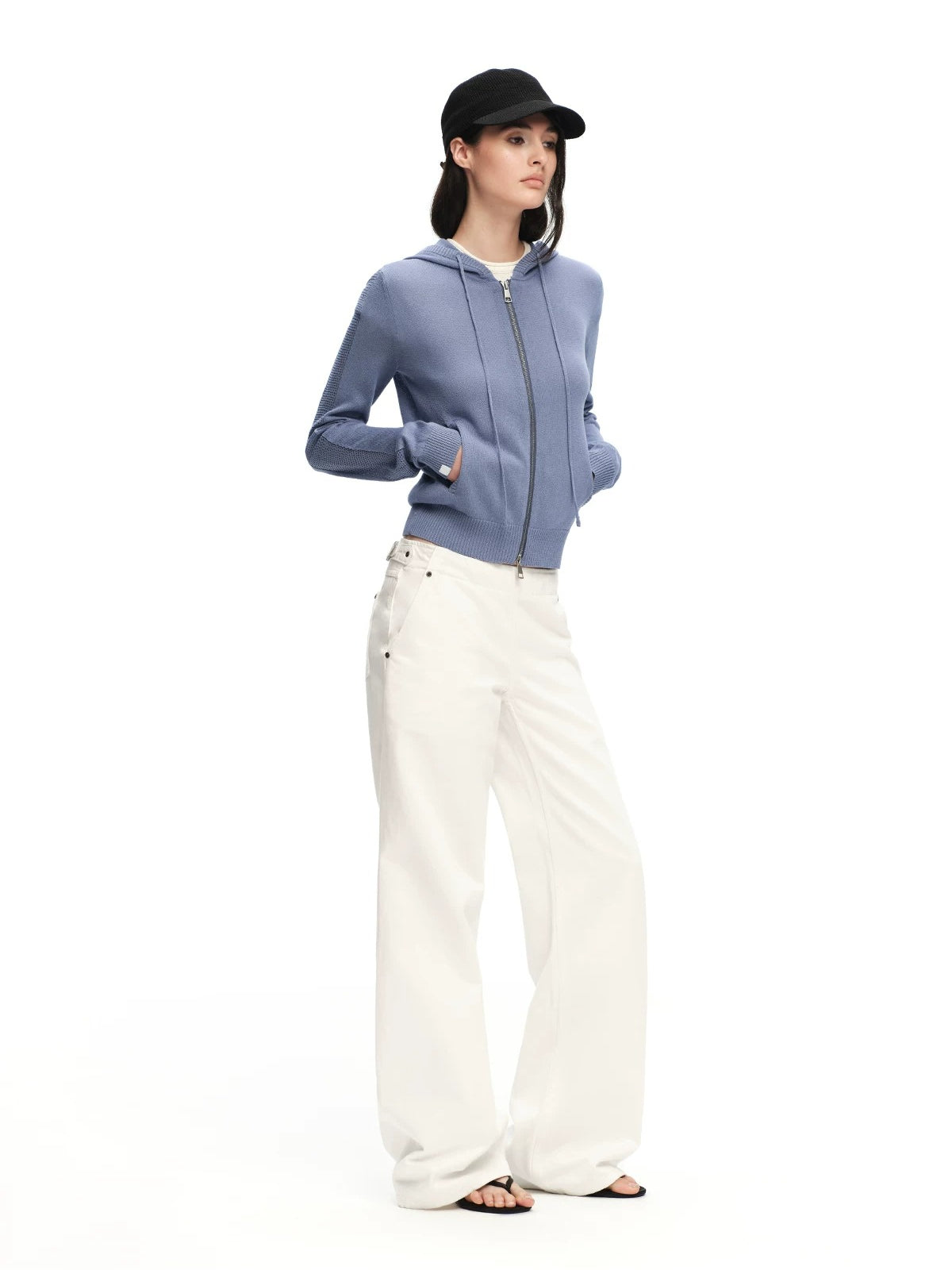 White Straight Leg Jeans