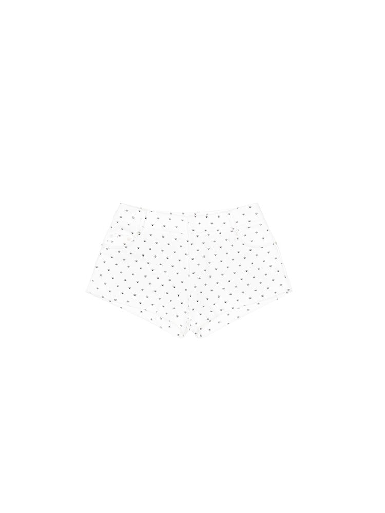 Cat Paw Polka Dot Sweatshorts