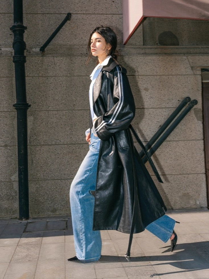 +5CM N2 Smiling Straight Denim Pants