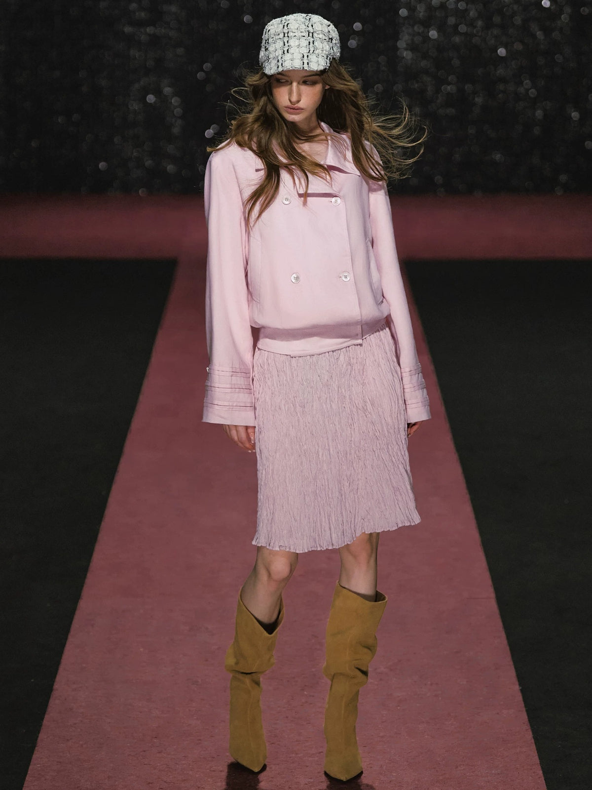 Napoleon Jacket & Pleated Skirt Set