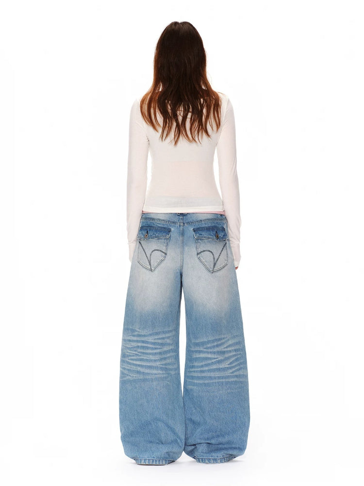 Lyocell Two-Piece Pearl Draped Top