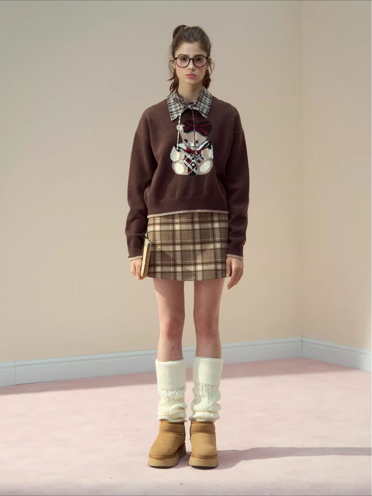 Preppy Bunny Diary Sweater