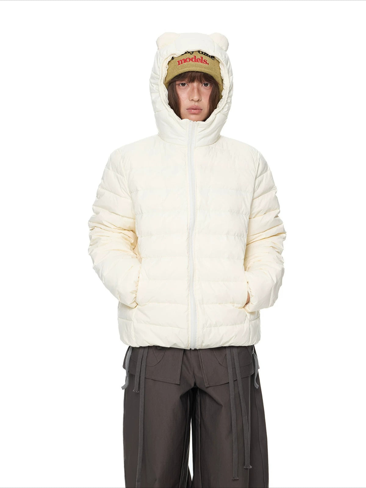 Bear Ear Down Puffer Jacket
