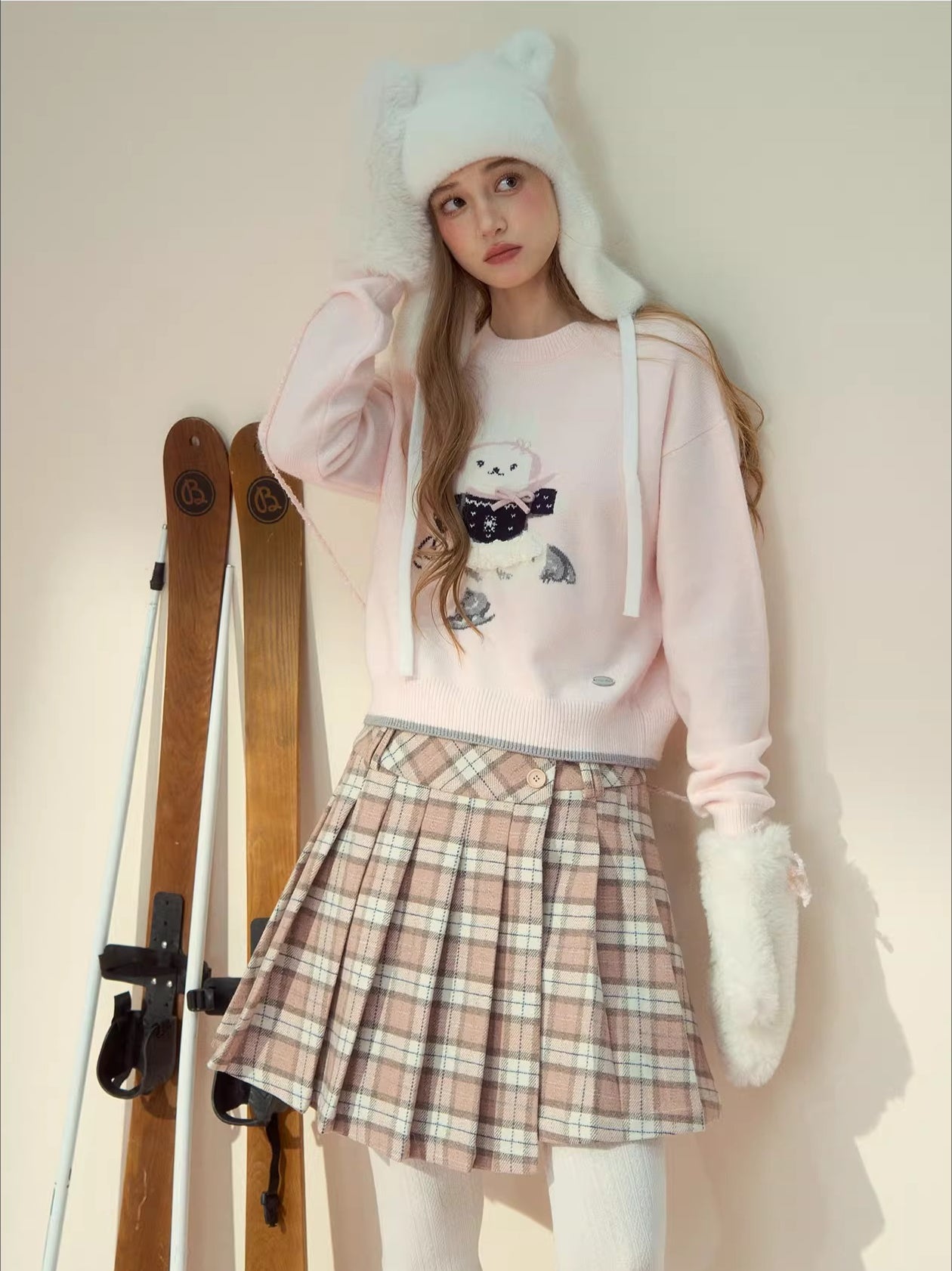 Preppy Bunny Diary Sweater